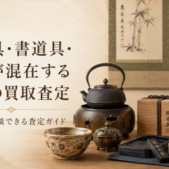 茶道具・書道具・掛軸が一緒にある場合の買取査定｜まとめて相談できる理由